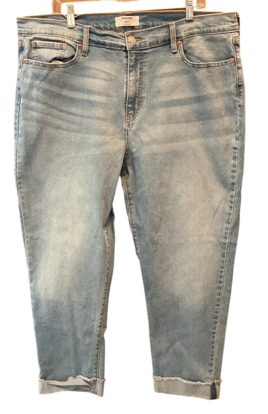 NEW Denizen From Levi's Women's Boyfriend Jeans Size 34 (18) Stretch